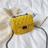 Accessories Yellow Cute Leather Crossbody Bags