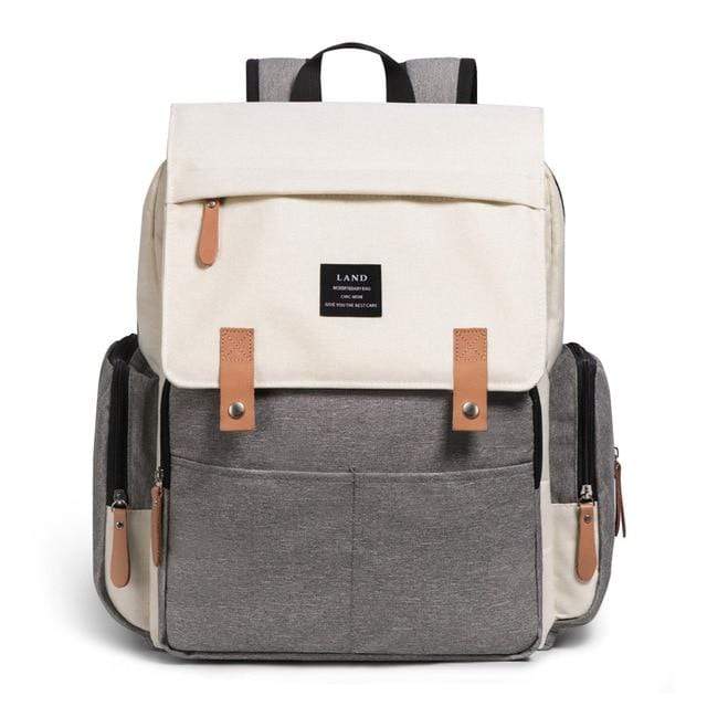 Diaper Bag Gray Beige Diaper Bags Backpacks