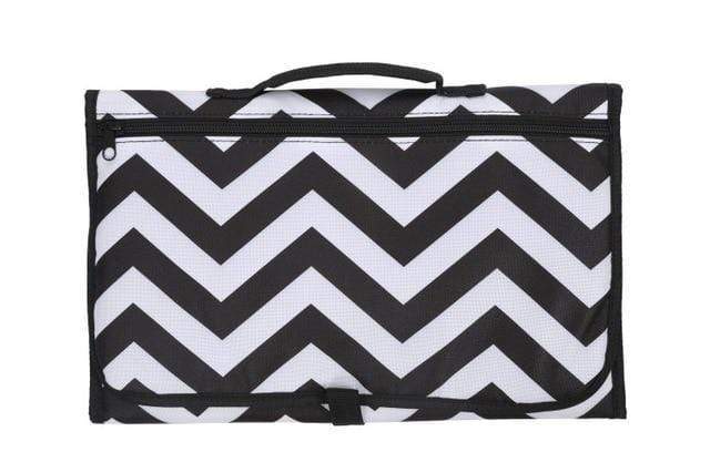 Accessories Black Stripes Diaper Change Mat
