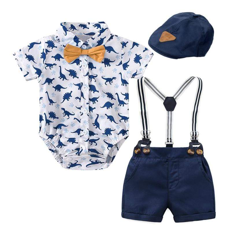 Boy's Clothing Dinosaur 4 PCS/Set