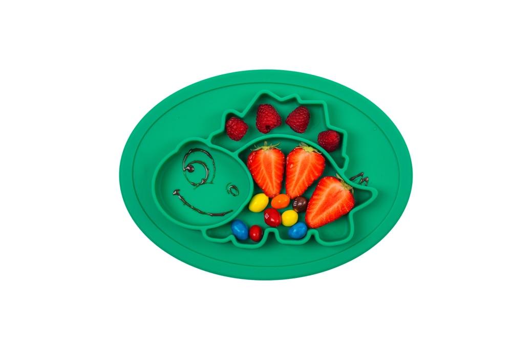 Accessories Dinosaur Silicone Plate