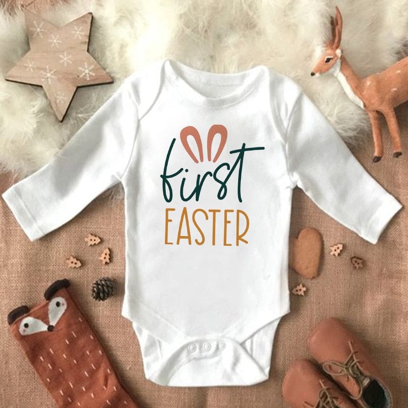 Easter baby Romper