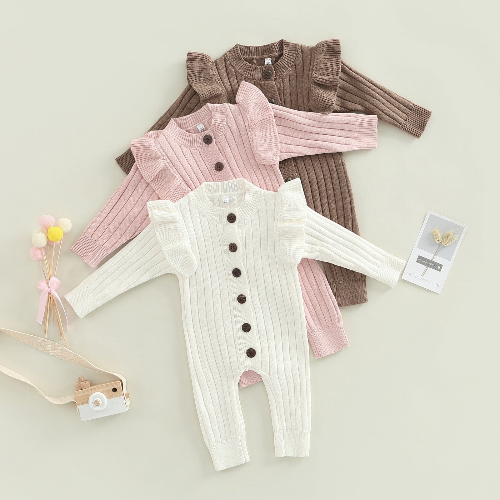 Fall Baby Romper