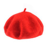 Red Fashionable Wool Baby Beret