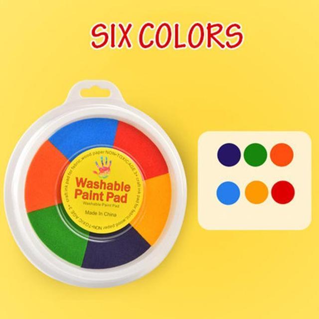 6 colors set Finger Print Drawing