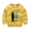 Boy&#39;s Clothing Yellow / 2T Fish Print Sweatshirt