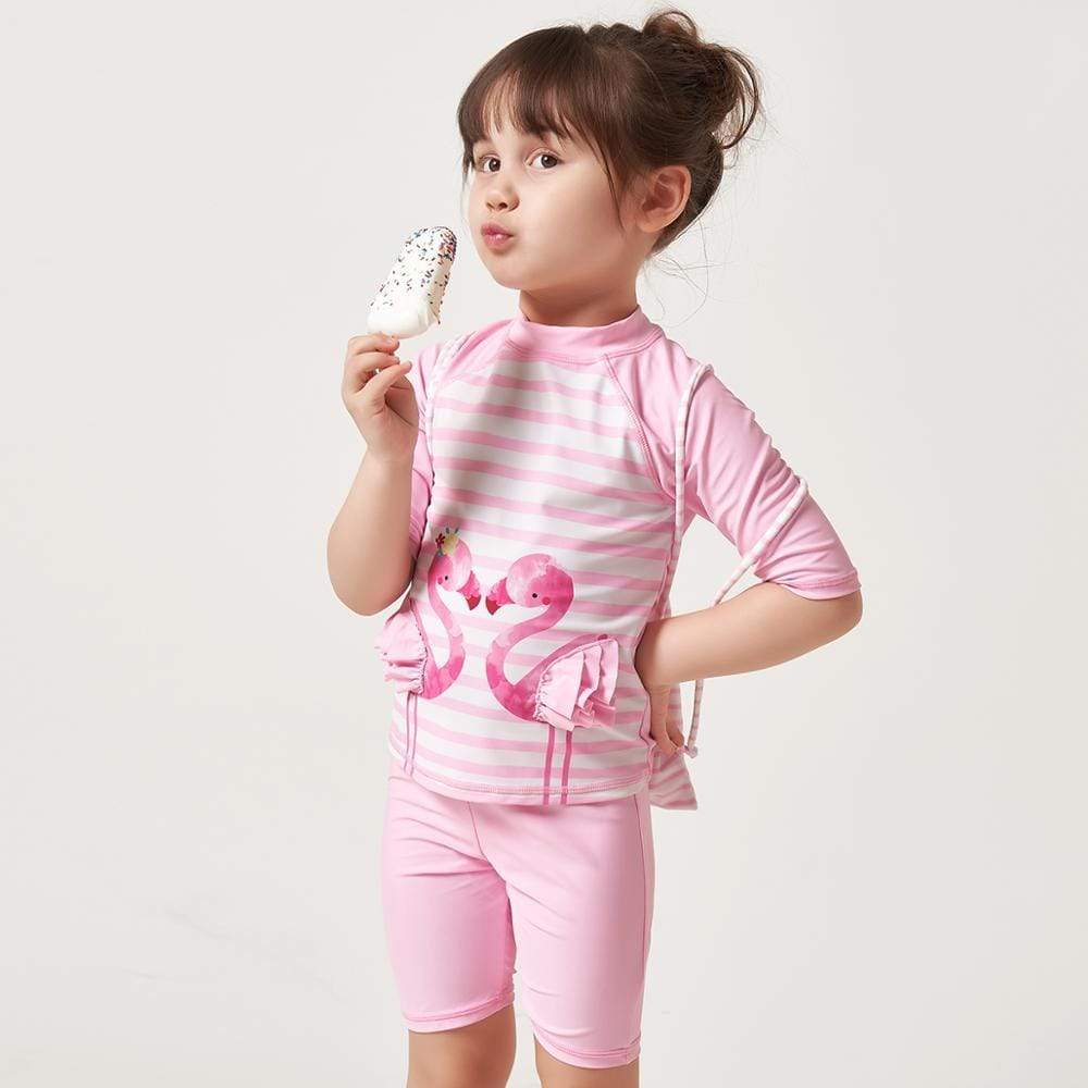 Girl's Clothing Flamingo Lovely Swimsuit