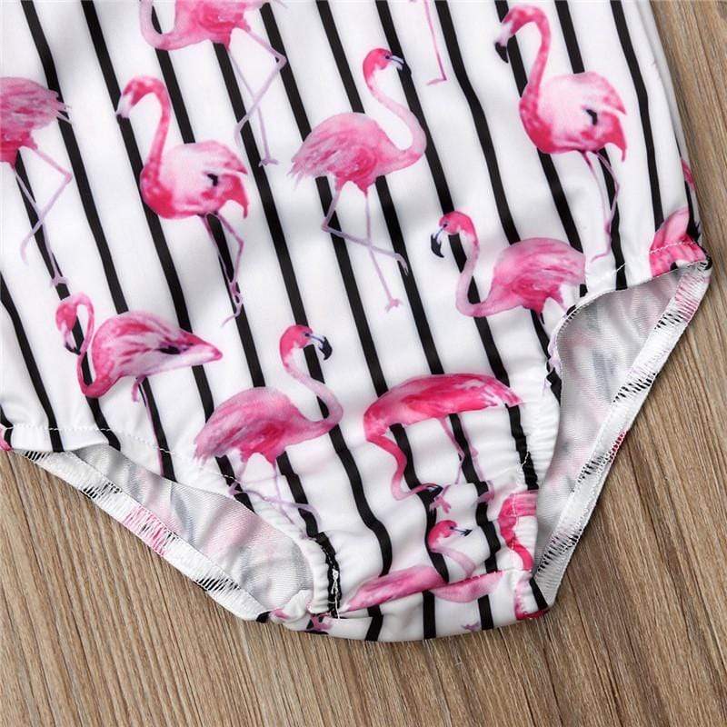 Girl's Clothing Flamingo Swimsuit