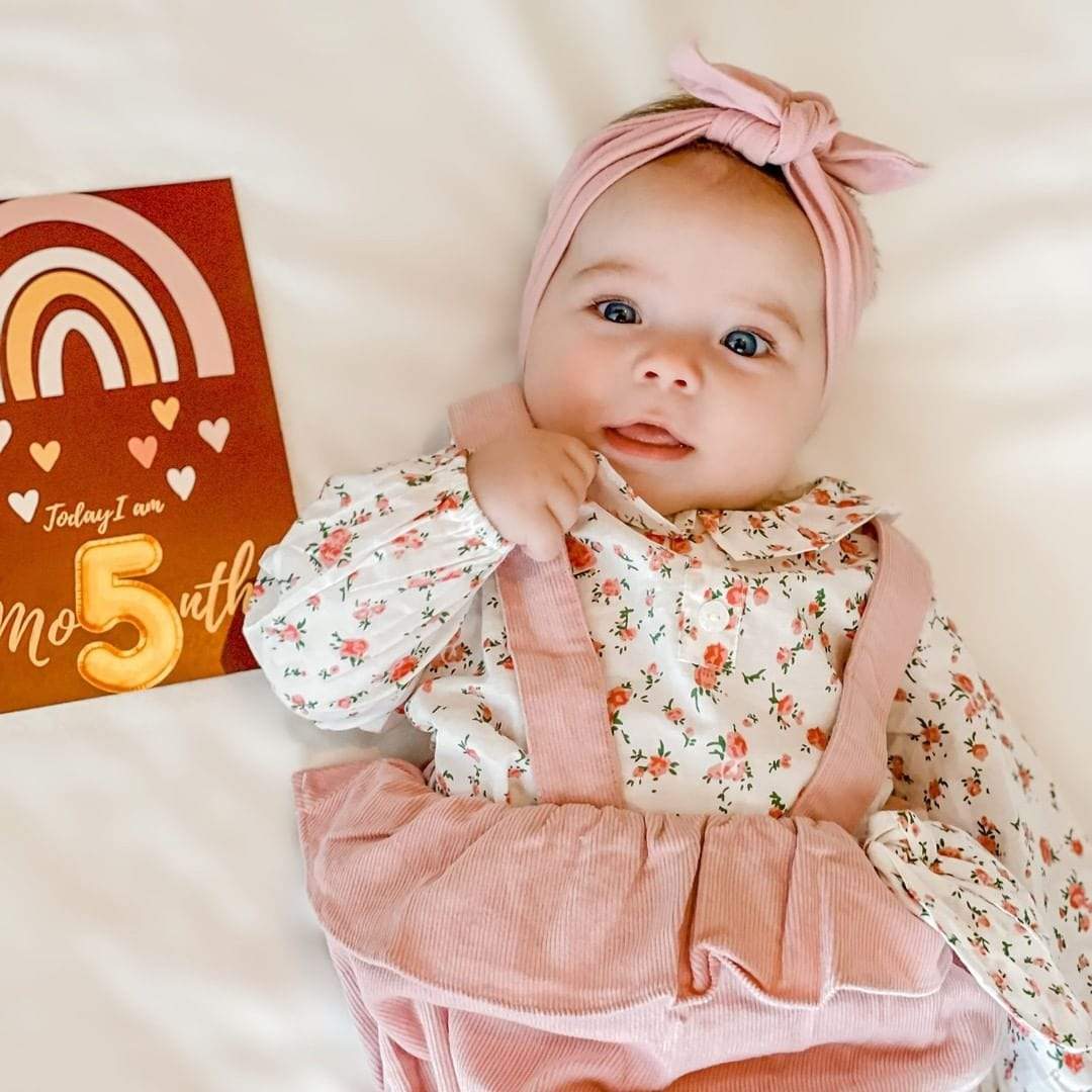 Girl's Clothing Floral Print Girl Outfit