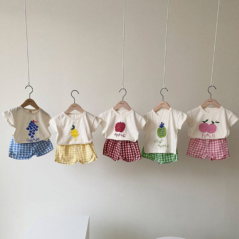Fruits T-Shirt + Shorts Set