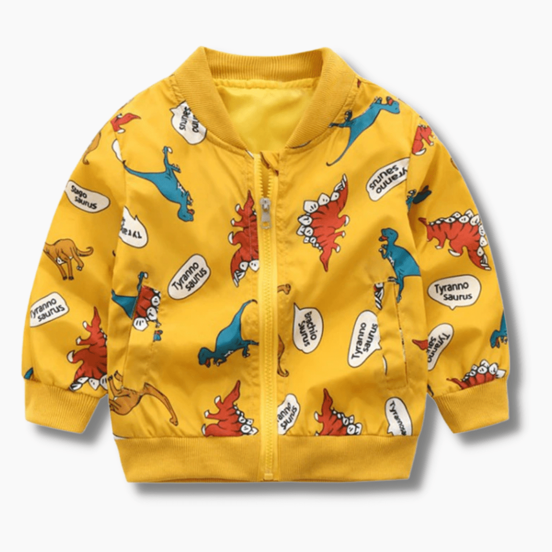 Boy's Clothing Fun Print Dino Jacket