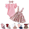 Girl&#39;s Clothing Girl Floral Skirt Outfit