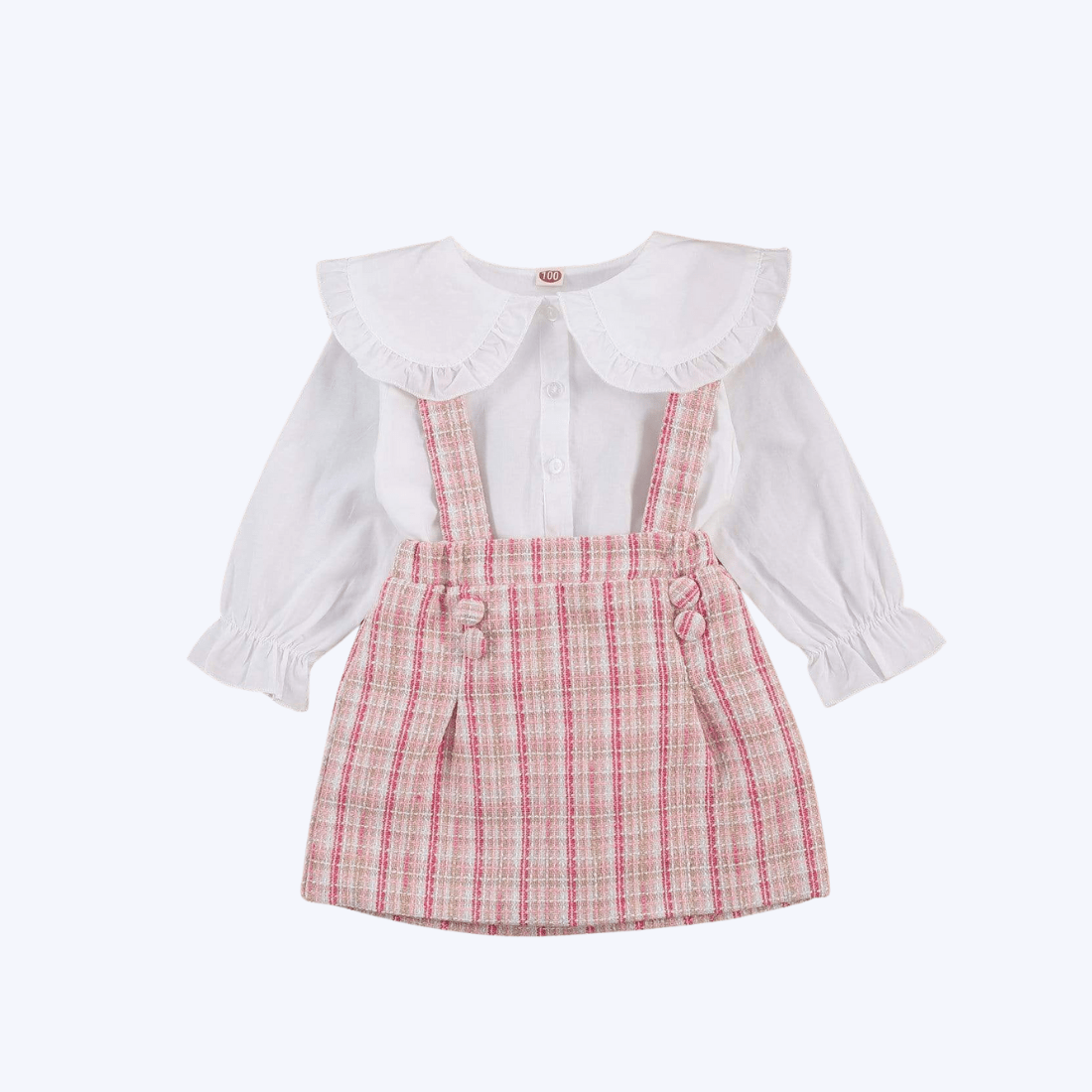 Girl's Clothing Girl Peter Pan Collar Outfit