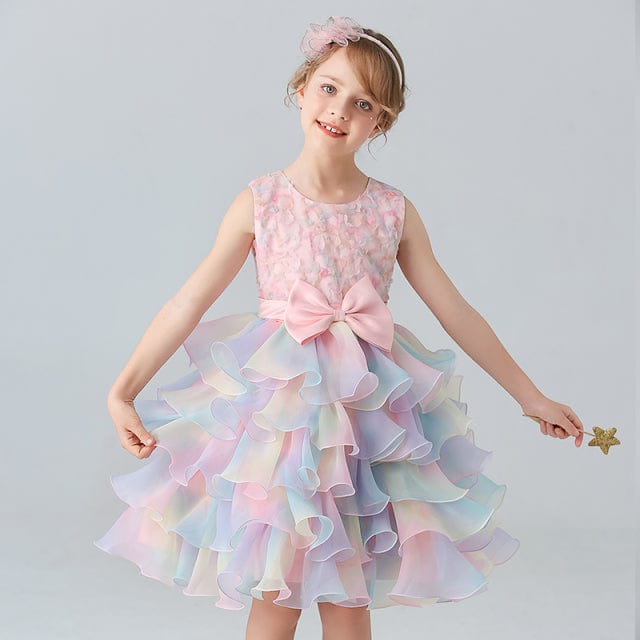 150 9-10T / Pink / China Girl's Princess dress