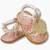 Baby & Toddler Heart Decor Braided Detail Girl Sandals