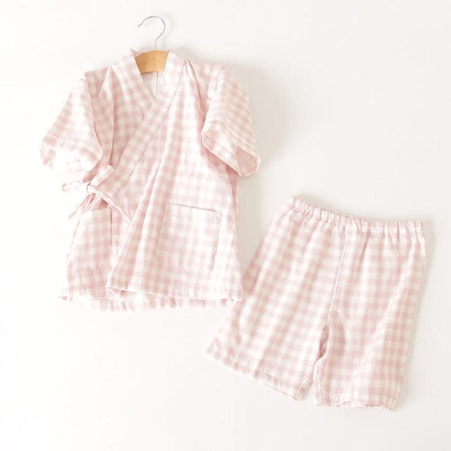 Color1 / 75-80cm height Japanese Style Chidlren Girls Sleepwear