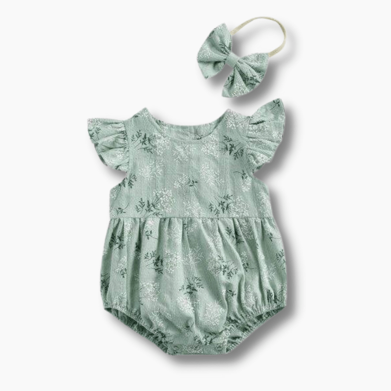 Jasmine Girl Floral Romper