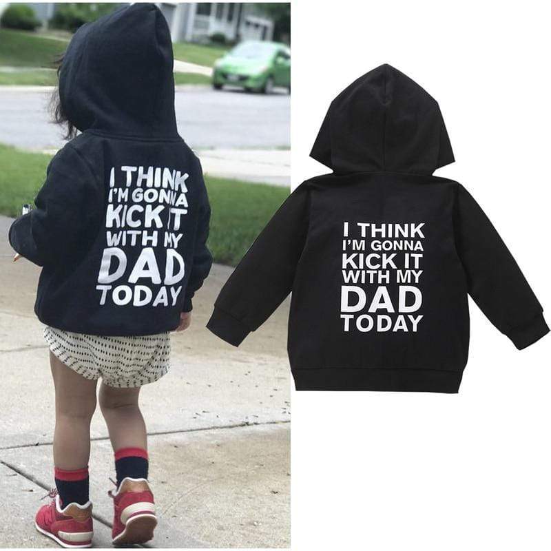 unisex 5T Kick It With Dad Swearshirts