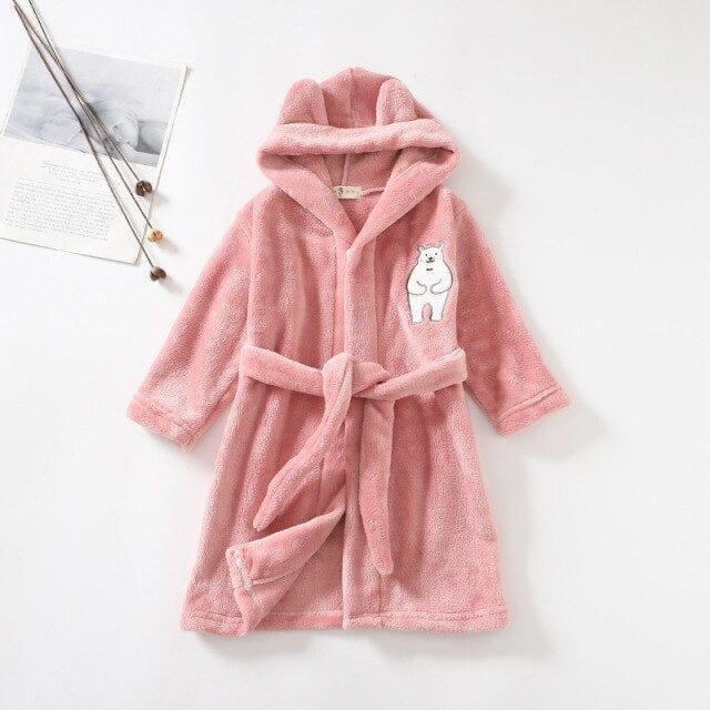 Red / 12M / China Kids Bathrobe