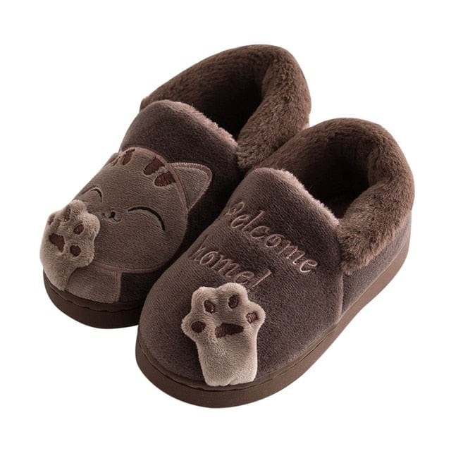 CO / 6.5-7Years / SPAIN Kids Cartoon Cat Non-slip Shoes