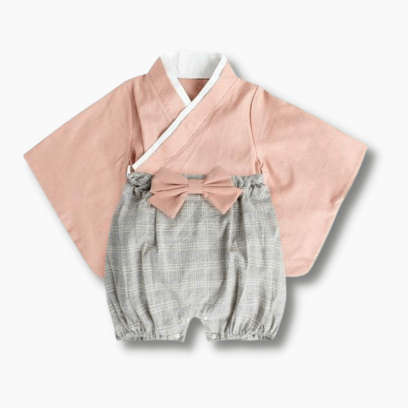Girl's Clothing Kimono Style Baby Romper