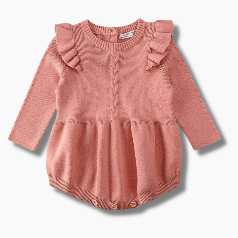 Girl's Clothing Knitted Baby Rompers