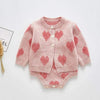 Girl&#39;s Clothing Pink / 6M Love Print Sweater Set