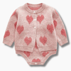 Girl&#39;s Clothing Love Print Sweater Set