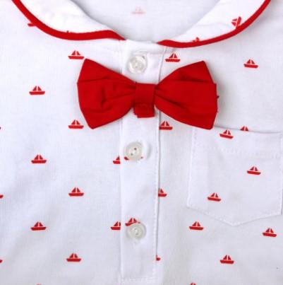 Boy's Clothing Newborn Red Clothes Set