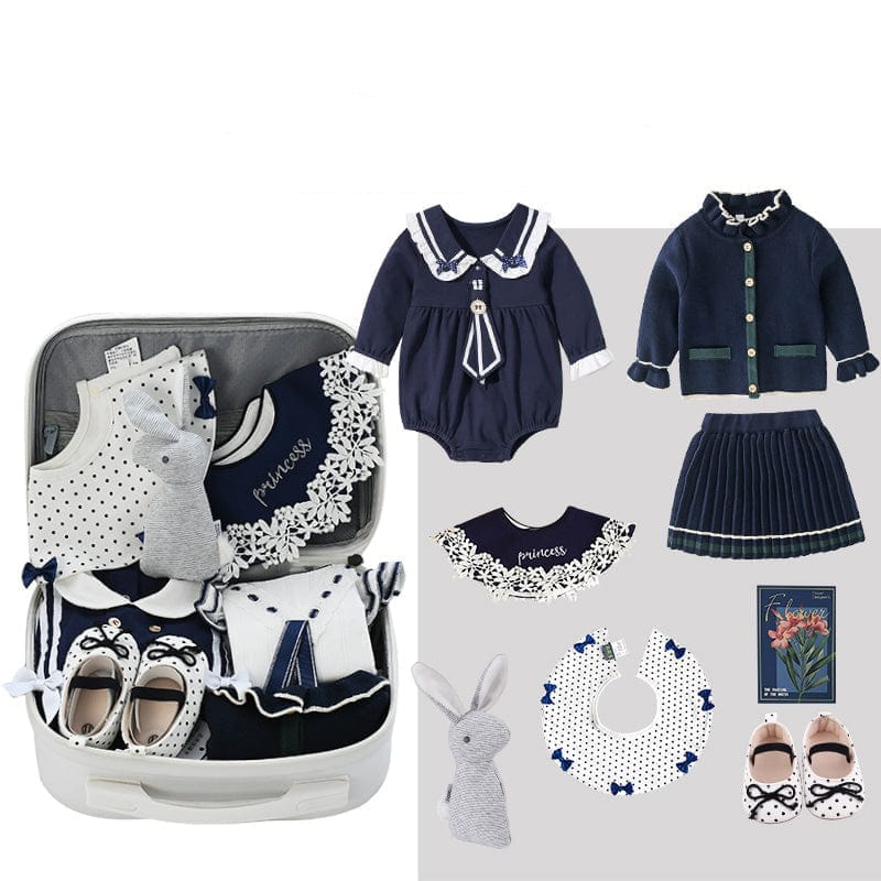 B / 0-3M Ocean baby gift set
