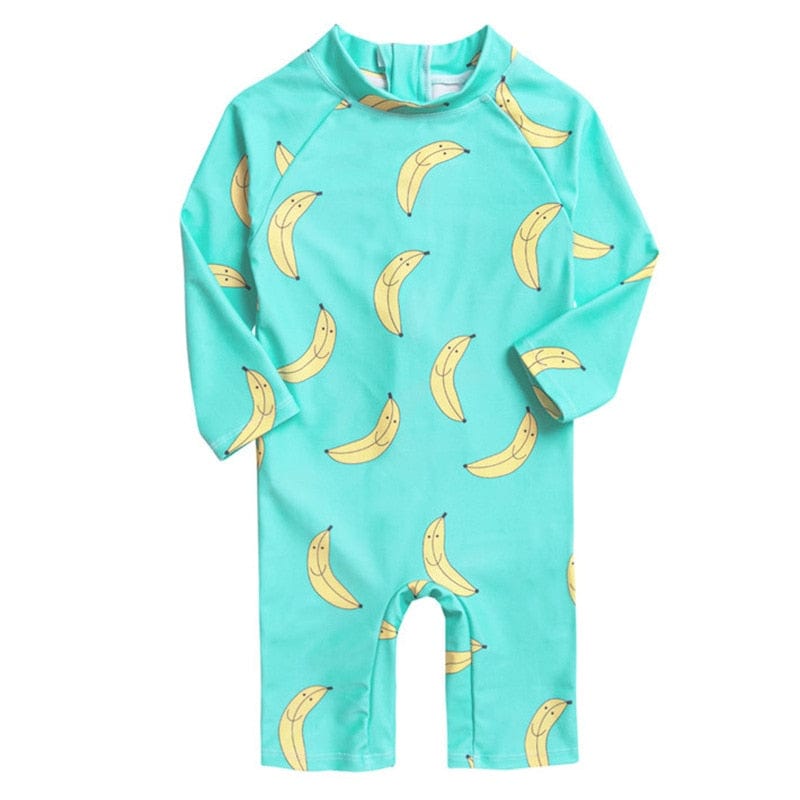 0 greenbanana / 1-2Yrs One Piece Swimsuit Sunscreen