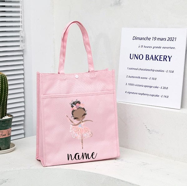 Personalized Girl Dance Tote Bag
