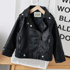 Girl&#39;s Clothing black 3 / 4T PU Coat Jacket