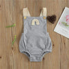 Girl&#39;s Clothing Grey / 12M Rainbow Rompers