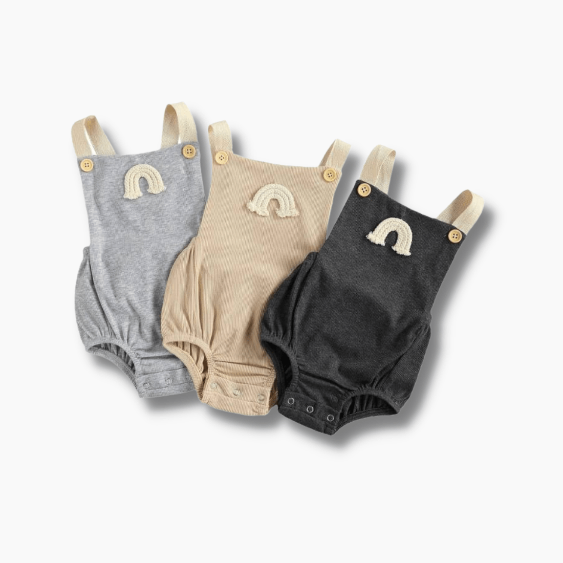 Girl's Clothing Rainbow Rompers