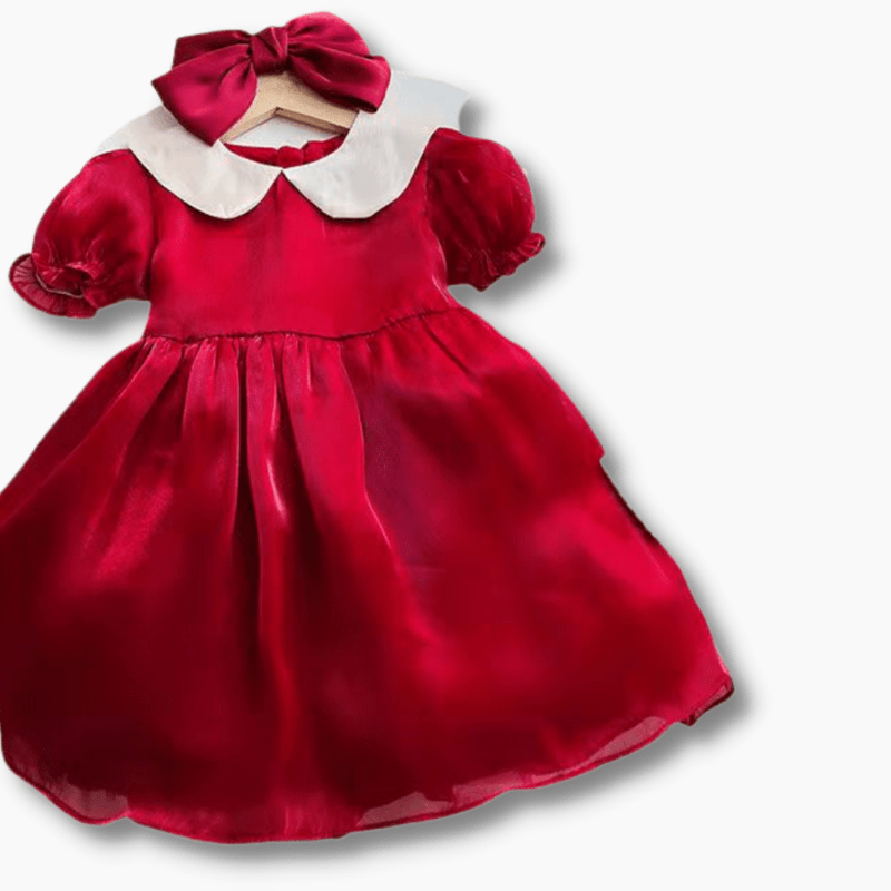 Girl's Clothing Red Princess Dress