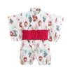 C / 6M Retro Kimono Summer  Baby Girl Clothing Romper Jumpsuit Short-sleeved Bathrobe Newborn Baby Kimono Unisex Playwear Custume