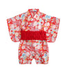 I / 6M Retro Kimono Summer  Baby Girl Clothing Romper Jumpsuit Short-sleeved Bathrobe Newborn Baby Kimono Unisex Playwear Custume