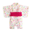 G / 6M Retro Kimono Summer  Baby Girl Clothing Romper Jumpsuit Short-sleeved Bathrobe Newborn Baby Kimono Unisex Playwear Custume