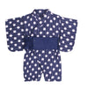 A / 24M Retro Kimono Summer  Baby Girl Clothing Romper Jumpsuit Short-sleeved Bathrobe Newborn Baby Kimono Unisex Playwear Custume