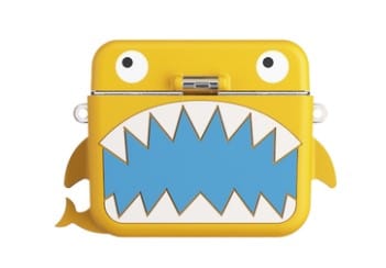 450mL / Yellow Shark Water Straw Cup