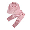 Girl&#39;s Clothing Pink / 5-6T Silk Satin Kid Pajamas