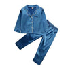 Girl&#39;s Clothing Blue / 5-6T Silk Satin Kid Pajamas
