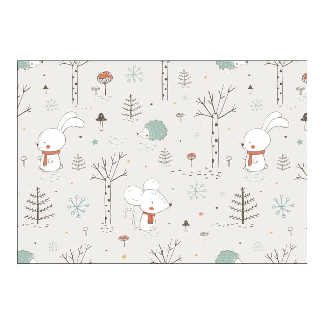 D333 / 120X160CM Simplicity Animal Bunny Bee Pattern