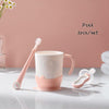 Accessories Pink 3pcs Soft-bristled Silicone Toothbrush