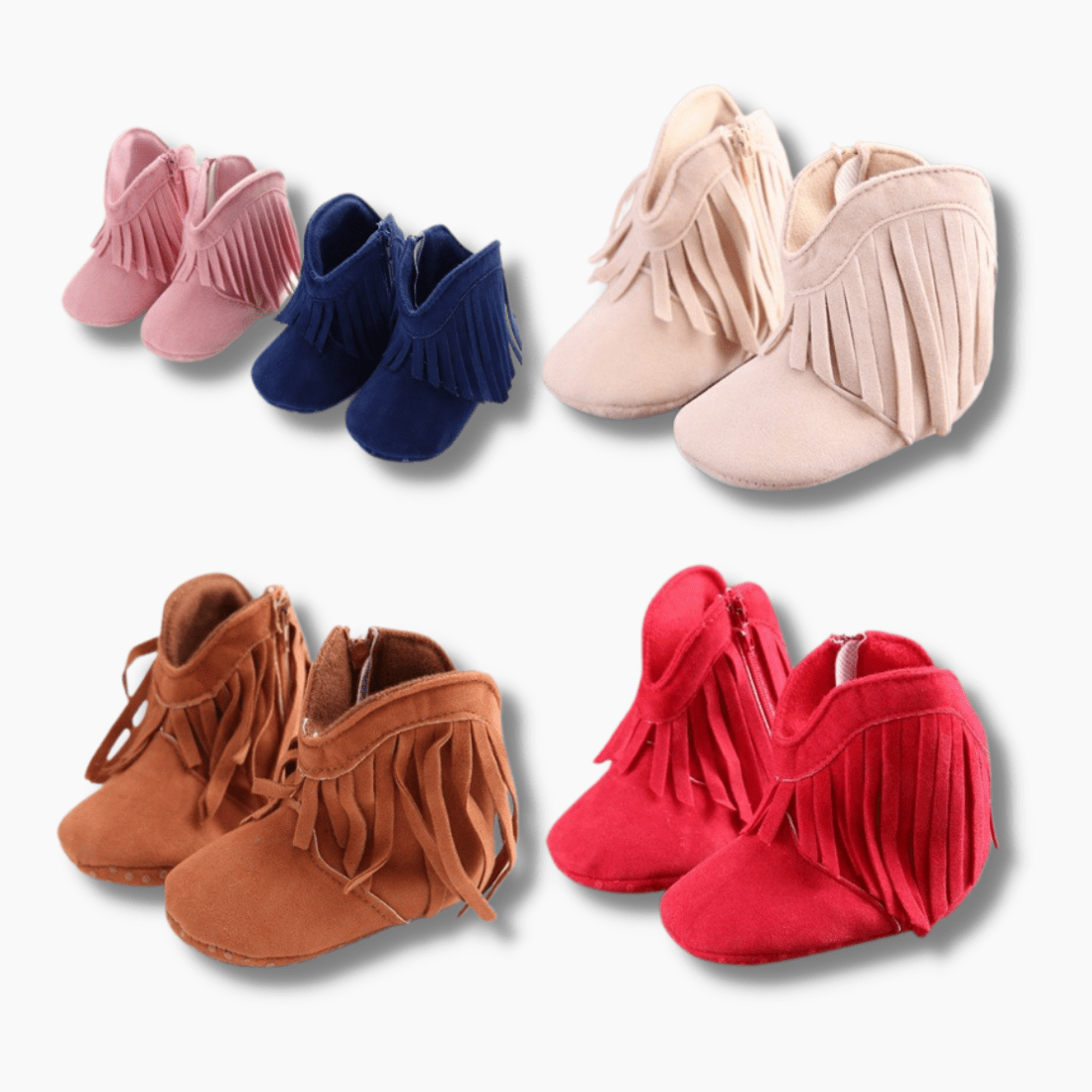 Shoes Solid Fringe Baby Shoes
