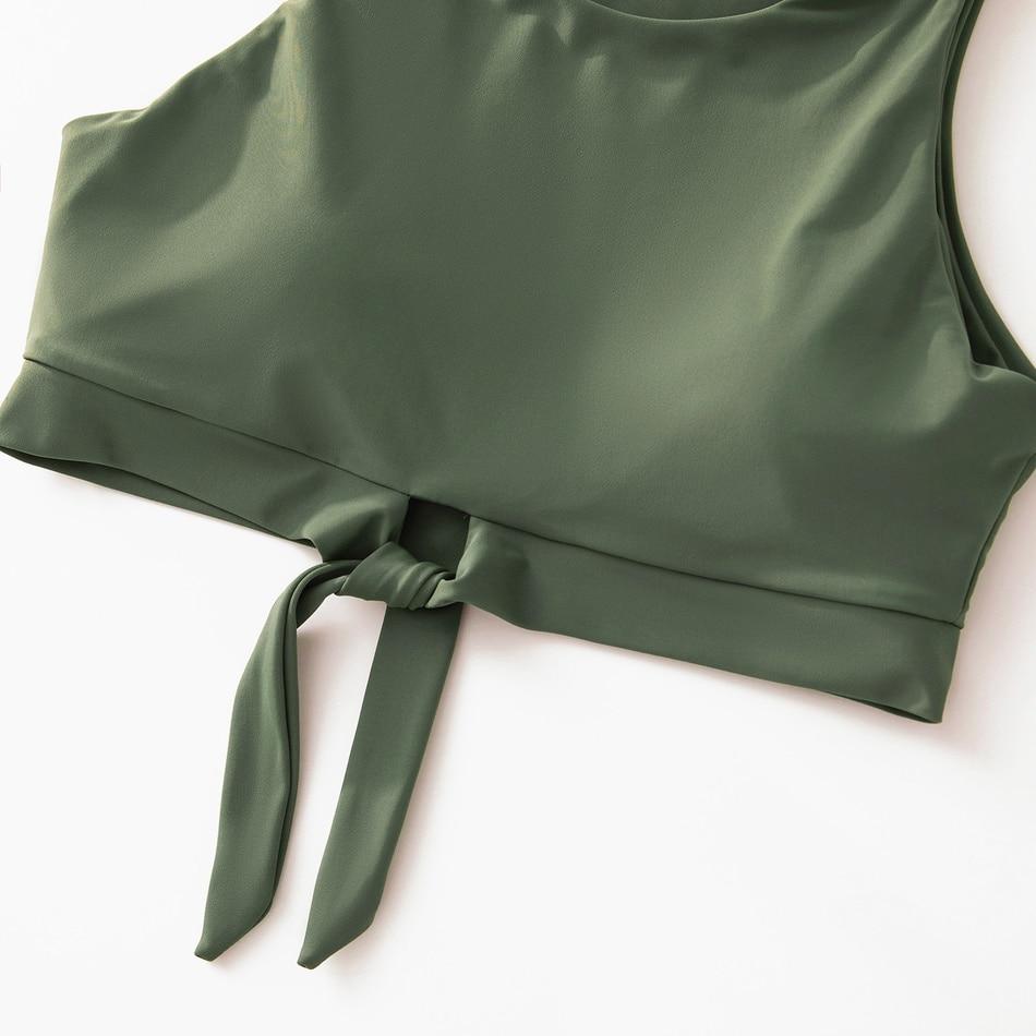 Girl's Clothing Summer Tankini Floral and Leaf Swimsuit