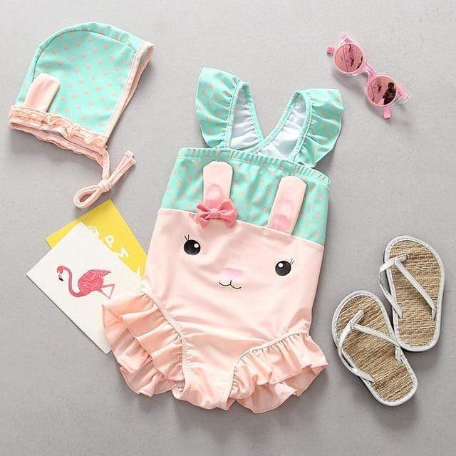 Girl's Clothing C / 90 Swimsuit Girl