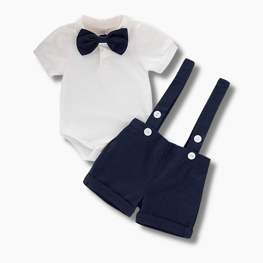 Boy's Clothing Toddler Boy Suspender Shorts Outfit