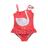 Girl&#39;s Clothing Carnation Pink swan / 8T Toddler Patterned Swimwear